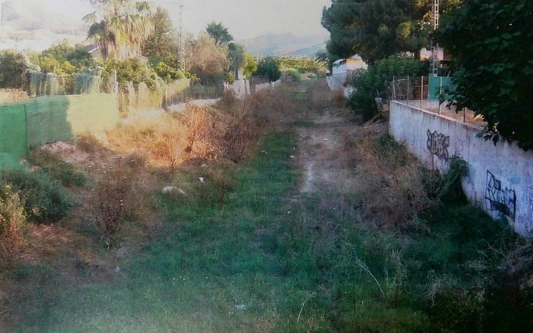 El PSOE denuncia la falta de mantenimiento de las ramblas de la Cordillera Sur y exige su limpieza en previsión de una gota fría