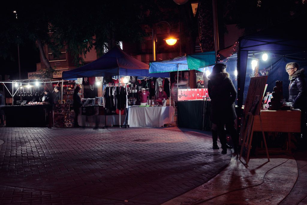 Mercadillo en el Charco en Santo Ángel