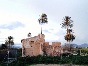 Restos de la casa-ermita de Antonete Gálvez.