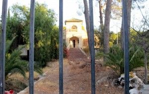 Imagen de la vivienda afectada.