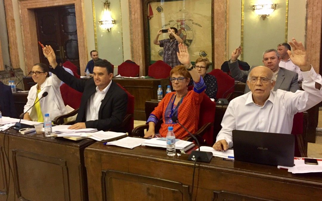 El Pleno del Ayuntamiento de Murcia aprueba ocho de las nueve mociones presentadas por el Grupo Socialista