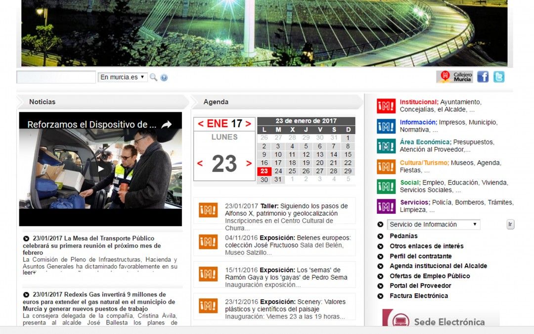 El PSOE reclama en una moción una web municipal más accesible y dinámica