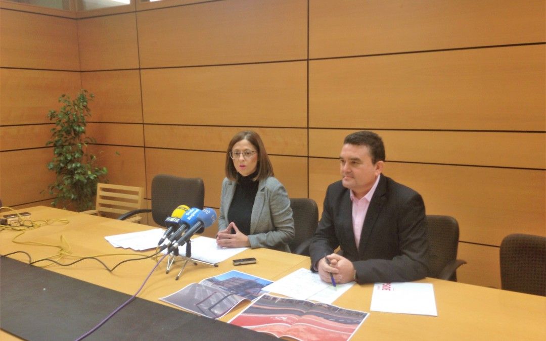 El PSOE lleva al Tribunal de Cuentas «el despilfarro» de medio millón de euros del PP en el carril bici que debe desmontar en Miguel Indurain