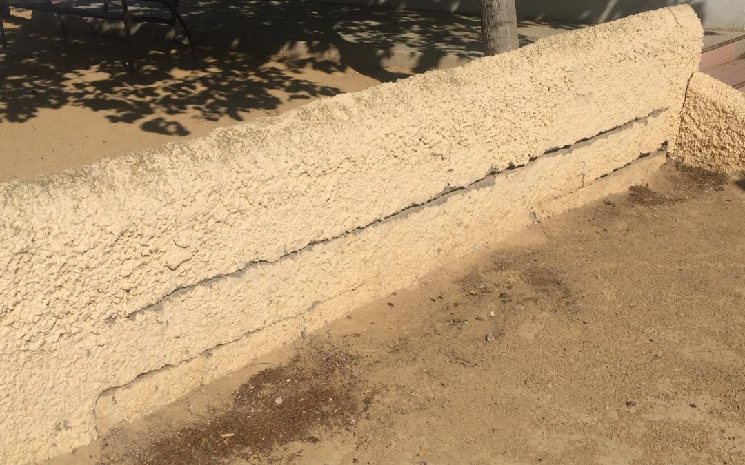 El PSOE exige el arreglo del jardín de Los Almendros, en La Alberca, abandonado desde su construcción con fondos del Plan E