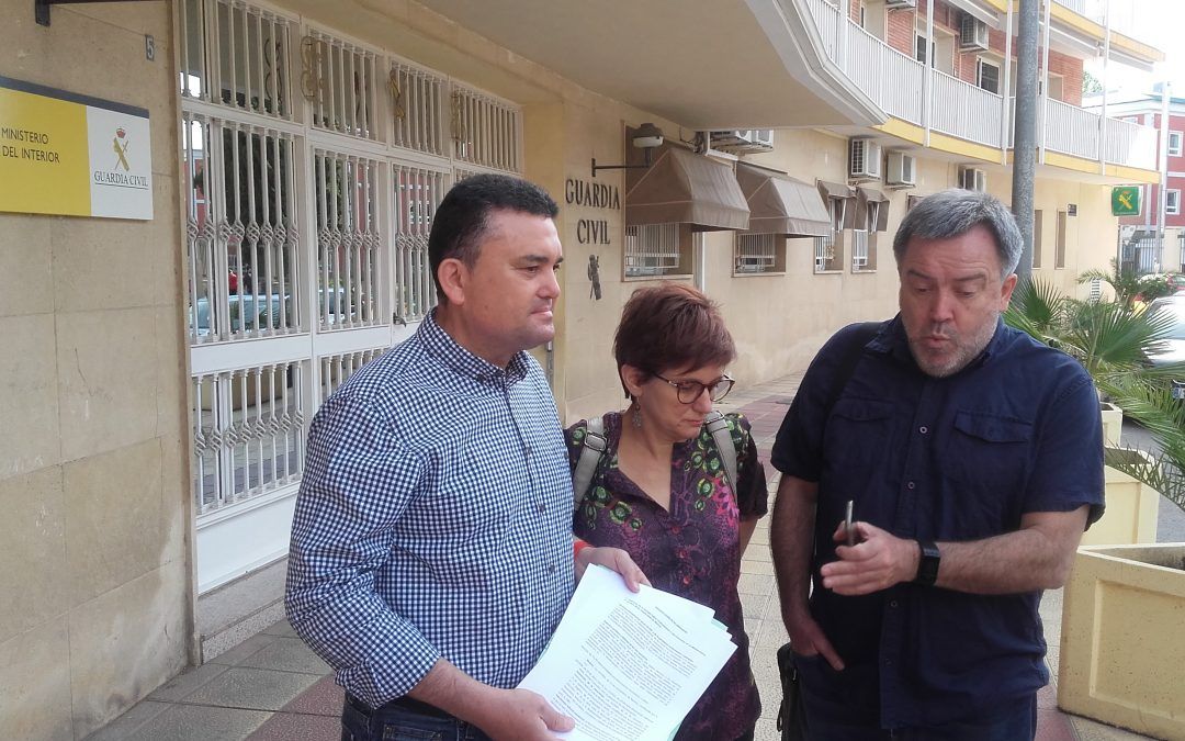 PSOE y Cambiemos denuncian ante la Guardia Civil y llevarán al Pleno la ocupación de una vía pecuaria por parte de una empresa de explosivos