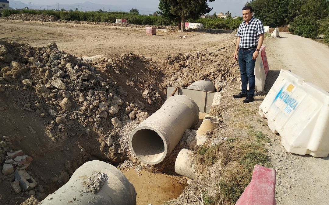 El PSOE pregunta al Ayuntamiento por qué se entuba la acequia de Pitarque y reclama «un plan en condiciones» para proteger la Huerta
