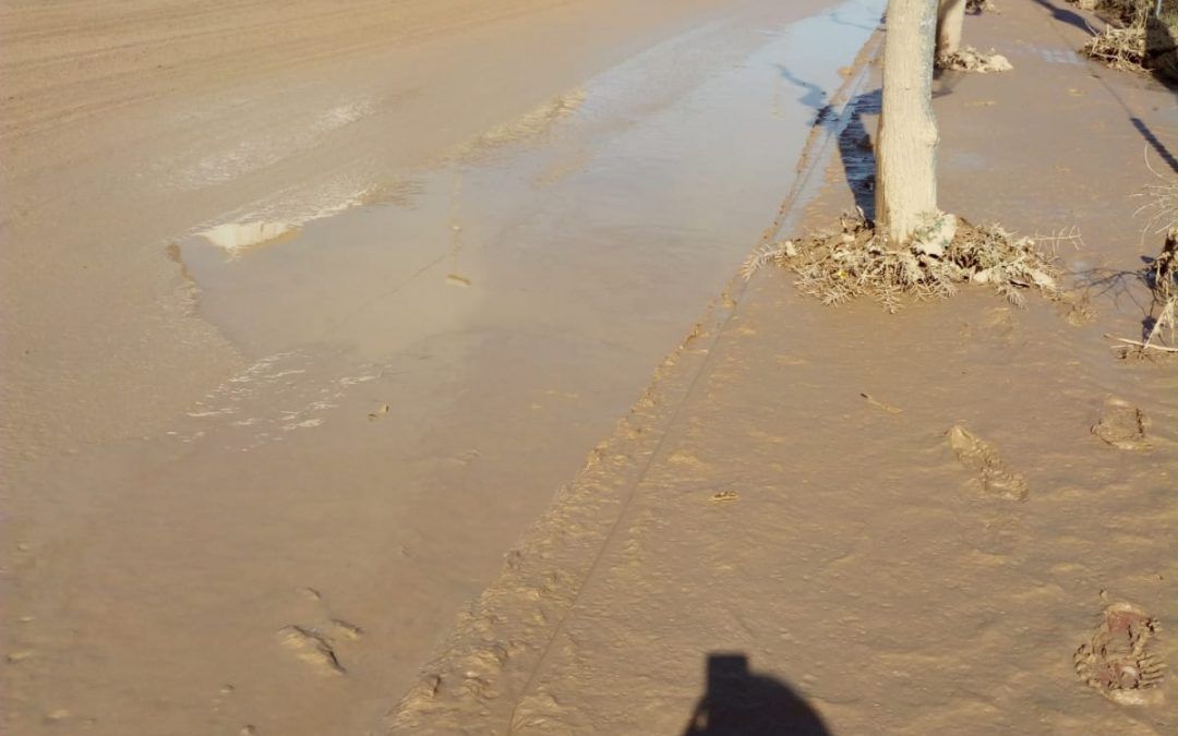 El PSOE lamenta que Avileses siga inundándose e incomunicada tras una obra del Ayuntamiento que no soluciona el problema