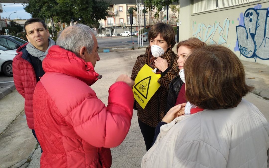 El PSOE exige al alcalde una solución al problema del amianto en edificios públicos de titularidad municipal como el de Servicios Sociales