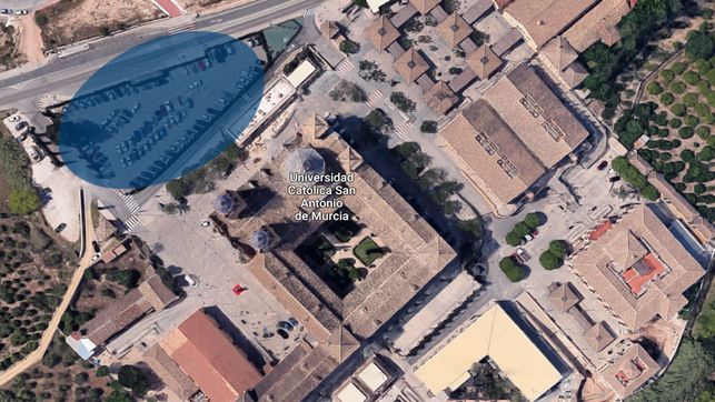 El PSOE exige a Ballesta que aclare si ha autorizado a la UCAM ampliar sus instalaciones junto al BIC del Monasterio de Los Jerónimos