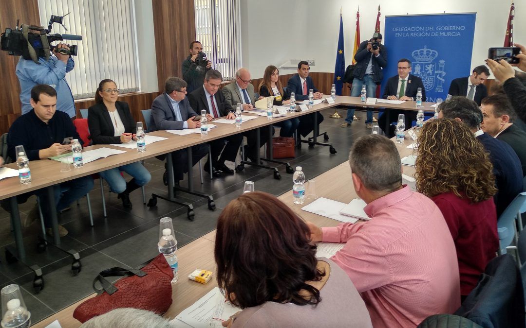 El PSOE remarca que «el compromiso del Gobierno socialista» hace que el soterramiento del tren a su paso por Murcia "avance en plazos"