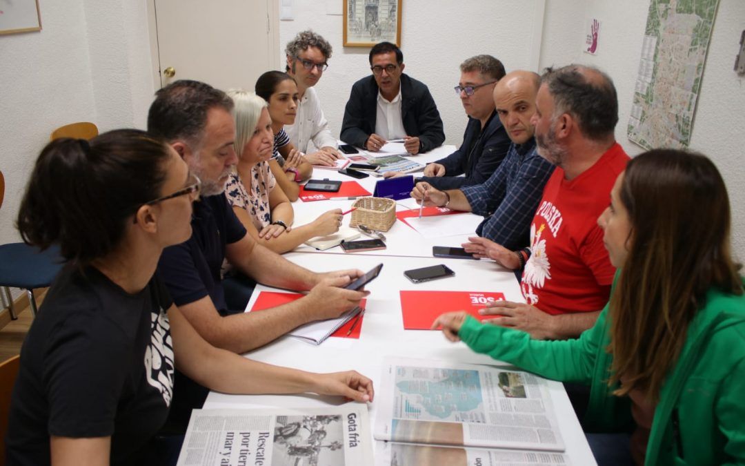 El PSOE propone al equipo de Gobierno que libere ya el Fondo de Contingencia para ayudar a los damnificados de la gota fría