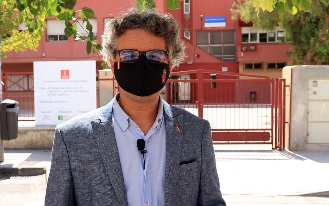 El PSOE denuncia que a cinco días del arranque del curso, el ayuntamiento de Murcia no ha incrementado la limpieza de los colegios del municipio