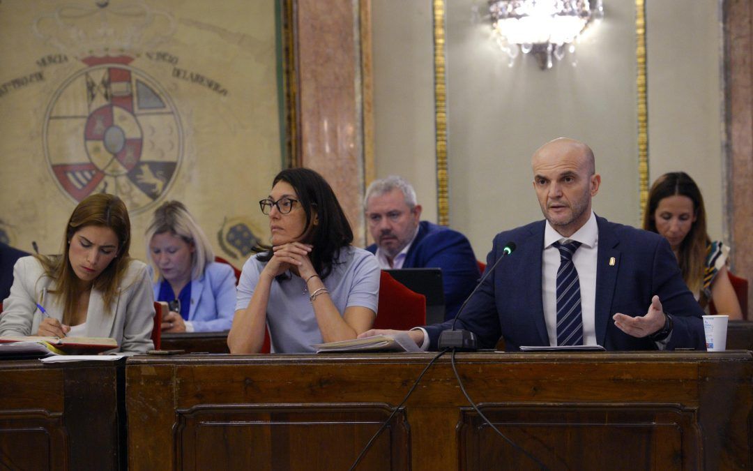 Lorca: “La situación económica actual del Ayuntamiento de Murcia es la evolución de una mala, nefasta y negligente gestión durante años del Partido Popular”